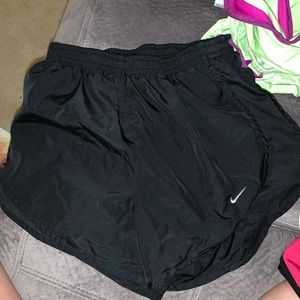 Black Nike shorts